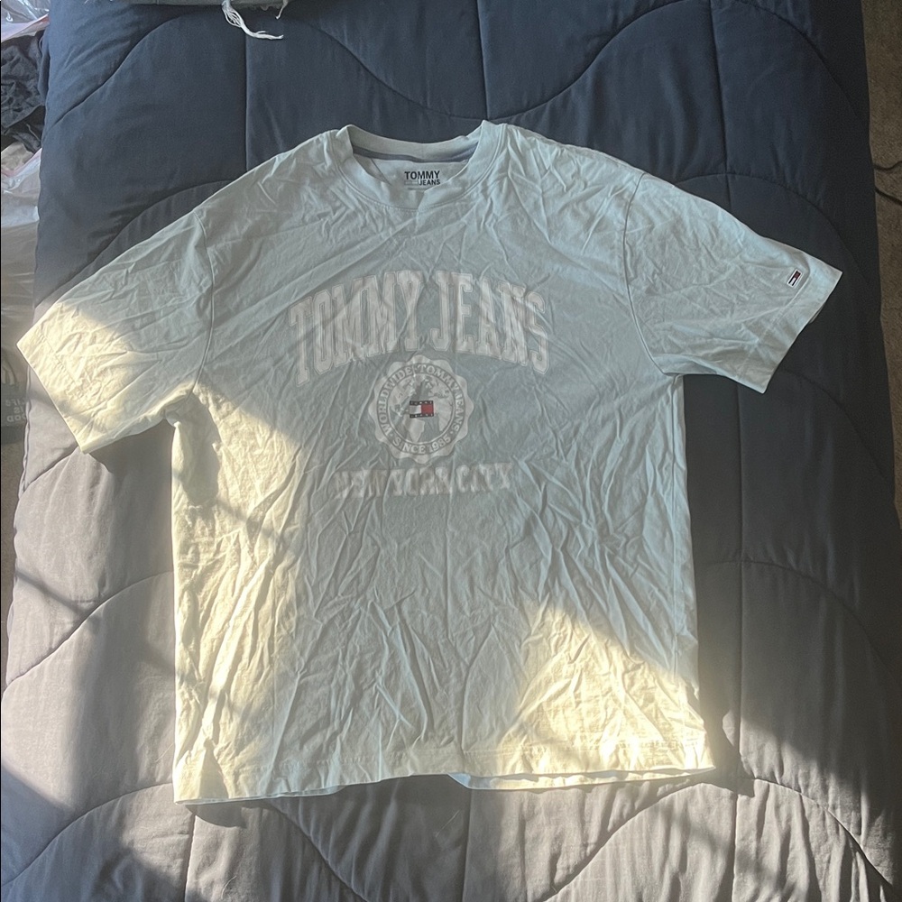 Tommy Hilfiger Light Gray Short Sleeve Tee